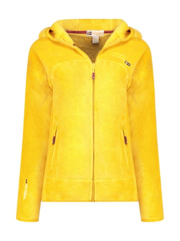 ANAPURNA Fleece vest "Uternel" geel