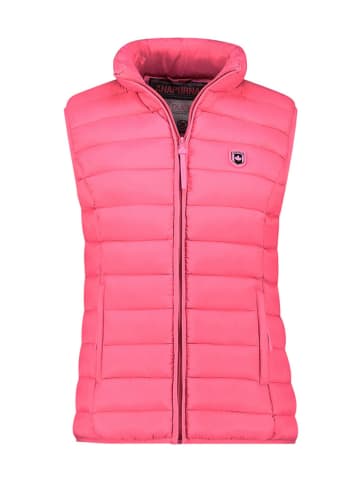 ANAPURNA Doorgestikte bodywarmer "Vakitalana" roze