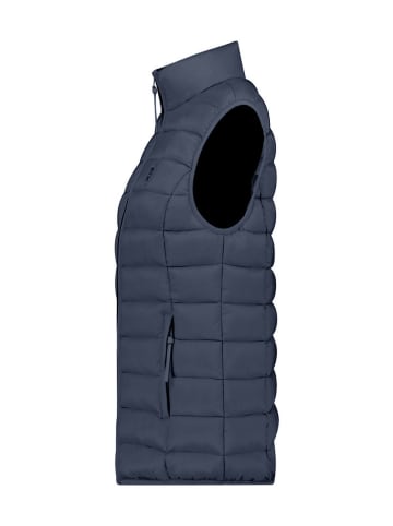 ANAPURNA Doorgestikte bodywarmer "Vakitalana" donkerblauw