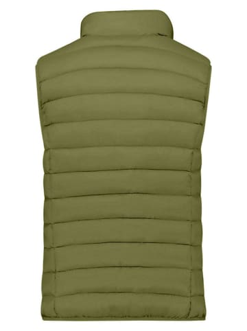 ANAPURNA Doorgestikte bodywarmer ''Vakitalana'' olijfgroen