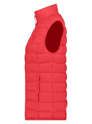 ANAPURNA Doorgestikte bodywarmer "Vakitalana" rood