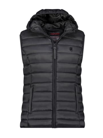 ANAPURNA Doorgestikte bodywarmer "Vakitalana" zwart