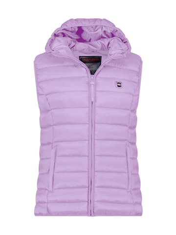 ANAPURNA Kamizelka pikowana "Vakitalana" w kolorze fioletowym