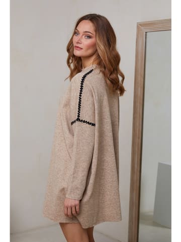 Joséfine Gebreide jurk beige