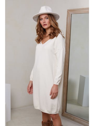 Joséfine Strickkleid in Creme