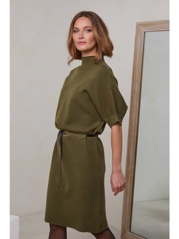Joséfine Sukienka dzianinowa w kolorze khaki