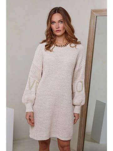 Joséfine Strickkleid in Creme