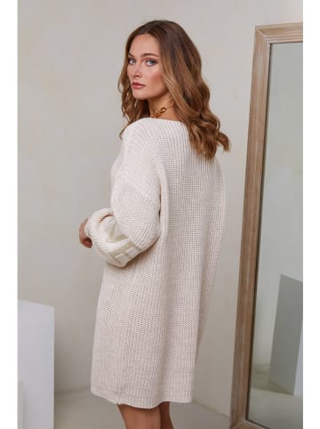 Joséfine Strickkleid in Creme