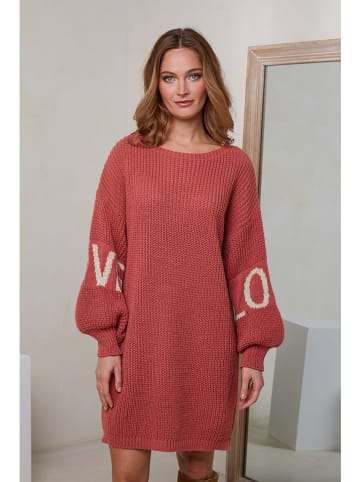 Joséfine Strickkleid in Rot