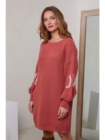 Joséfine Strickkleid in Rot