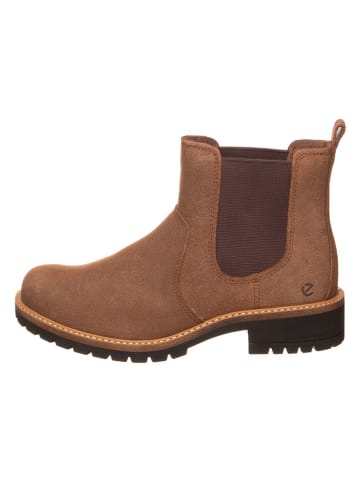 Ecco Leder-Chelsea-Boots "Elaina" in Braun