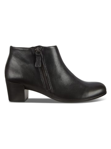 Ecco Leder-Stiefeletten "Shape" in Schwarz