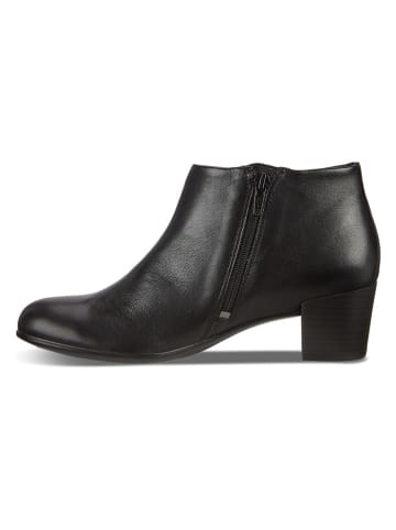 Ecco Leder-Stiefeletten "Shape" in Schwarz