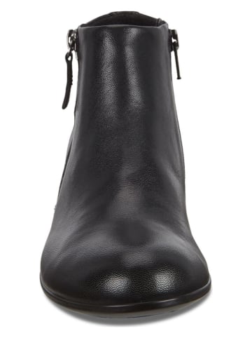 Ecco Leder-Stiefeletten "Shape" in Schwarz