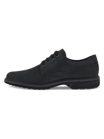 Ecco Leren veterschoenen "Turn II" zwart