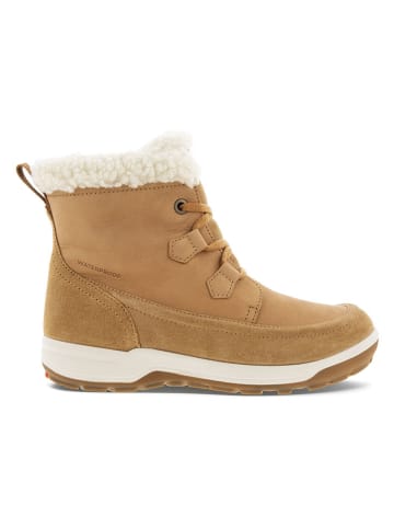 Ecco Leder-Winterboots "Trace Lite" in Hellbraun