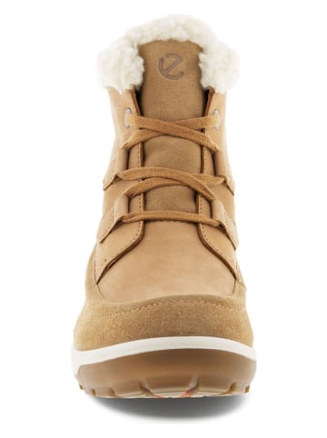 Ecco Leren winterboots "Trace Lite" lichtbruin