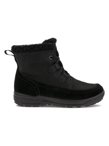 Ecco Leder-Winterboots "Trace Lite" in Schwarz