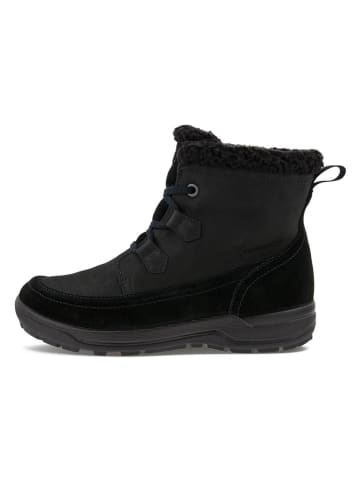 Ecco Leder-Winterboots "Trace Lite" in Schwarz