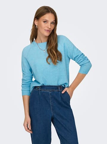 ONLY Sweter w kolorze błękitnym