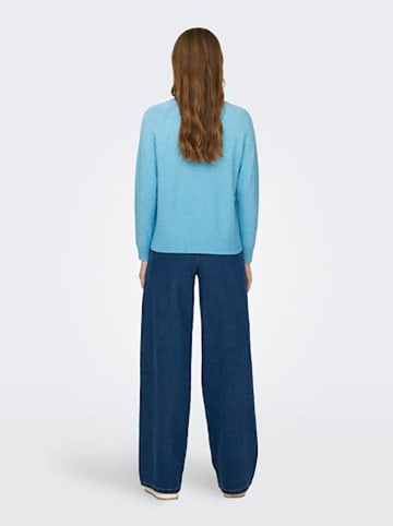 ONLY Sweter w kolorze błękitnym