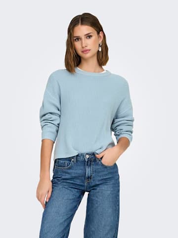 ONLY Sweter w kolorze błękitnym