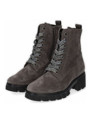 Gabor Leder-Stiefeletten in Braun