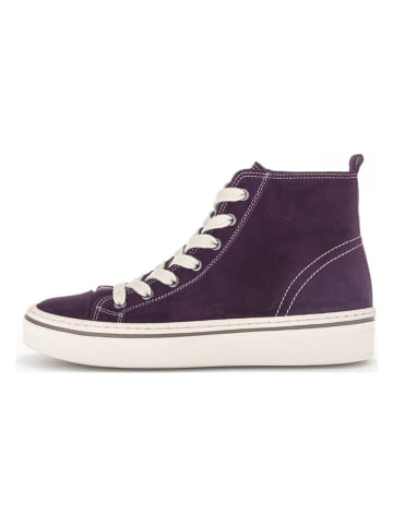 Gabor Leren sneakers paars