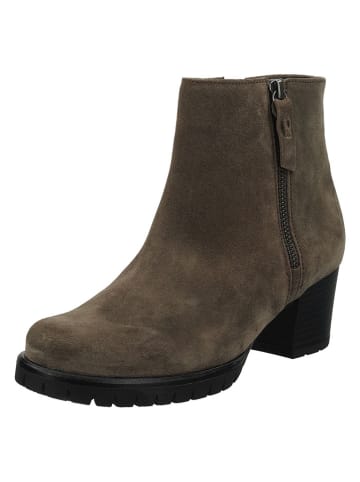 Gabor Leder-Stiefeletten in Braun