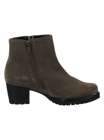 Gabor Leder-Stiefeletten in Braun