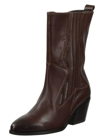 Gabor Leder-Stiefeletten in Braun