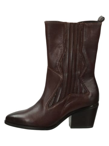 Gabor Leder-Stiefeletten in Braun