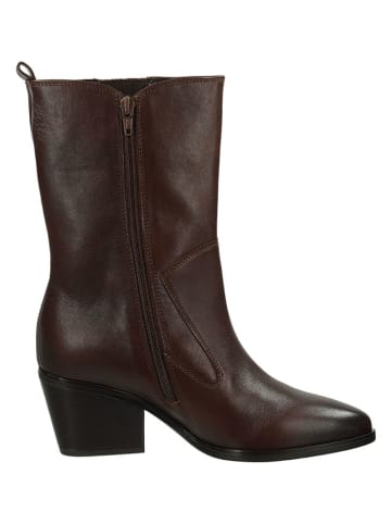 Gabor Leder-Stiefeletten in Braun
