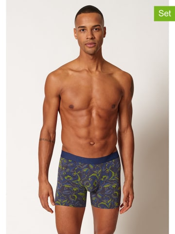 Skiny 2er-Set: Boxershorts in Anthrazit