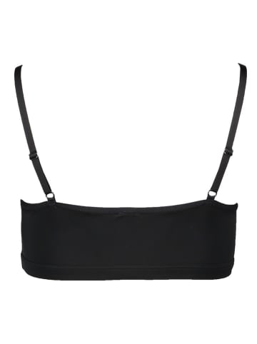 Skiny Bustier in Schwarz
