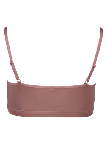 Skiny Top w kolorze jasnobrązowo-jasnoróżowym