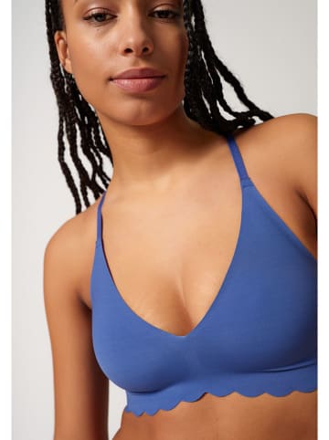 Skiny Beugelloze beha blauw