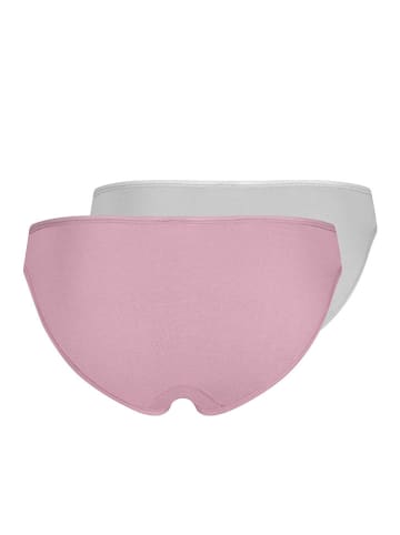 Skiny 2-delige set: slips lichtroze/wit