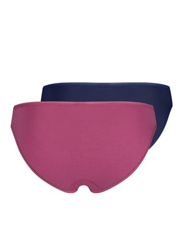 Skiny Figi (2 pary) w kolorze granatowo-fioletowym
