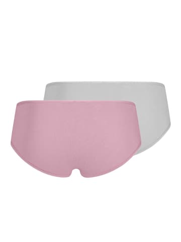 Skiny 2-delige set: hipsters lichtroze/wit