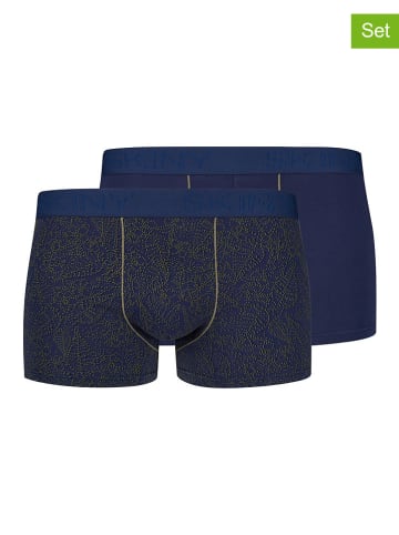Skiny 2-delige set: boxershorts donkerblauw