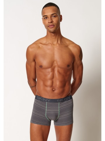 Skiny 2-delige set: boxershorts grijs/antraciet