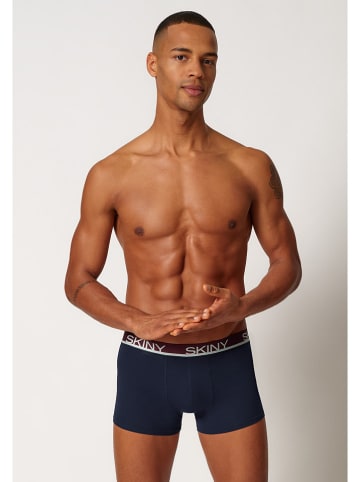 Skiny 3-delige set: boxershorts groen/donkerblauw/bordeaux