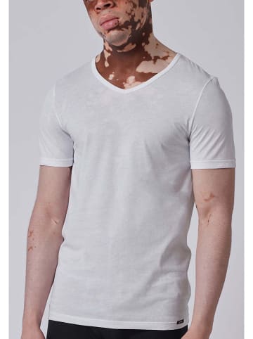 Skiny 2er-Set: Shirts in Weiß