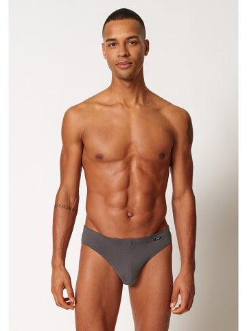 Skiny 2er-Set: Slips in Grau/ Anthrazit