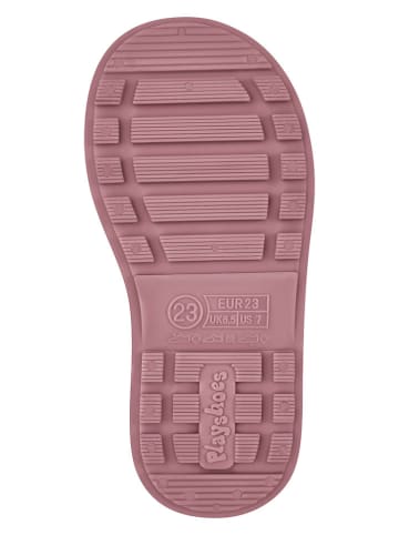 Playshoes Gummistiefel in Rosa
