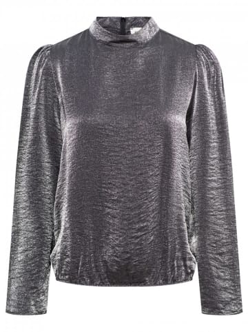 &Co Woman Blouse "Elin" zilverkleurig