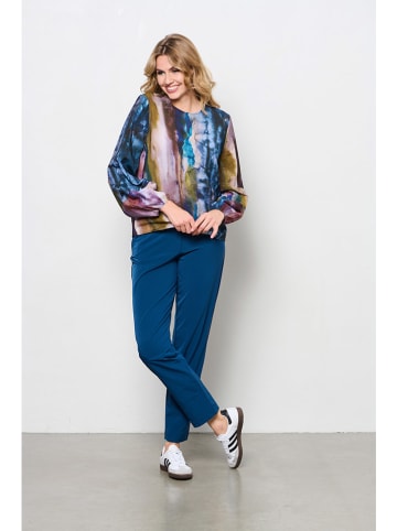 &Co Woman Bluse "Elena" in Blau/ Lila