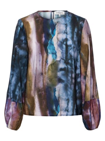 &Co Woman Bluse "Elena" in Dunkelblau/ Lila