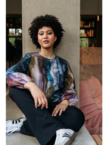 &Co Woman Bluzka "Elena" w kolorze niebiesko-fioletowym